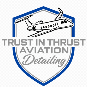 Trust in Thrust Aviation Detailing crest